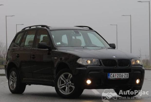 BMW X3 M pak																											2006. godište