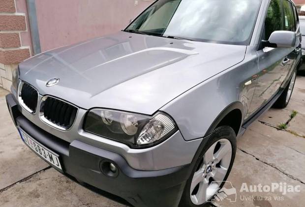 BMW X3 2,0																											2004. godište