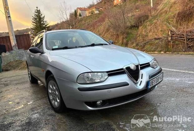 Alfa Romeo 156 1.8 Twin Spark 2001 – Švajcarska, malo vožena, garažirana