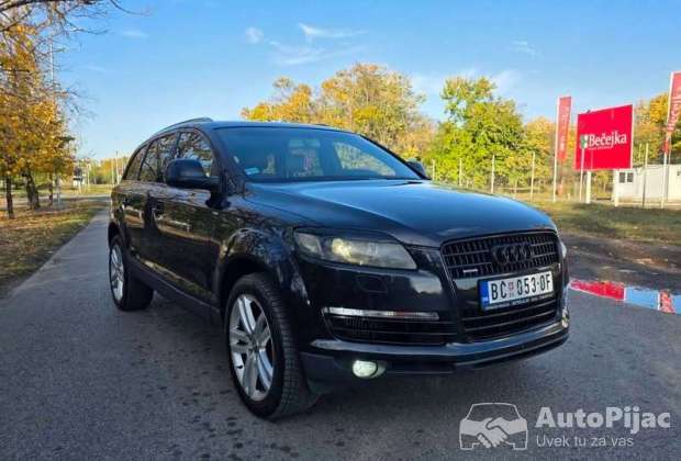 AUDI Q7 3.0 TDI KVATRO 2007 GODINA TOP STANJE FUL OPREMA REGISTROVAN DUGO PANORAMA AUTOMATIK